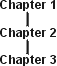 Chapters with two-way serial links